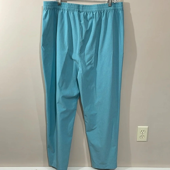NWOT Appleseed’s Light & Easy Stretch Melange Active Pant Set Grotto Blue XL - Picture 5 of 16
